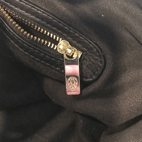 Helen Kaminski Black Leather Handbag Tote Bag - Picture 16 of 16